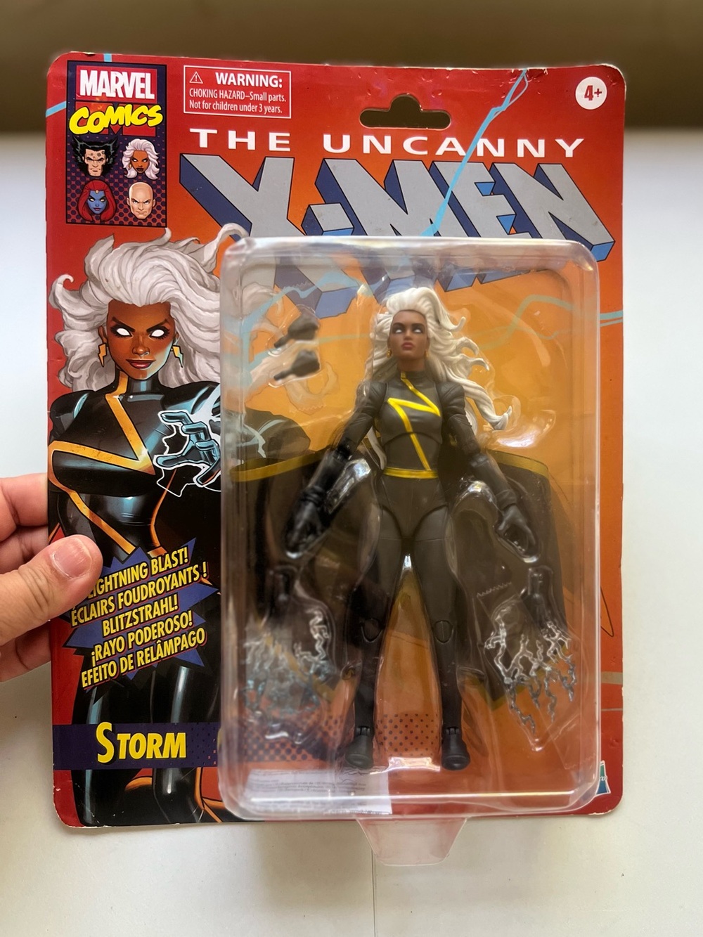Marvel Legends Storm Target Exclusive Retro X-Men Australian Outback In Hand